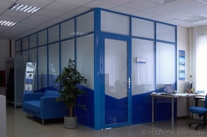 Перегородки для дому та офісу. Пластикові та алюмінієві. Недорого. #1617957