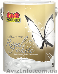 Латексная краска Люкс Royal White #1623874