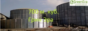 Резервуар на 700 кубів для рідини,  ємність 700 куб. м. #1621728
