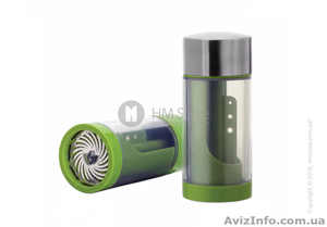 Измельчитель для трав Microplane Specialty 2 in 1 Herb Mill,  Bright Green #1623633