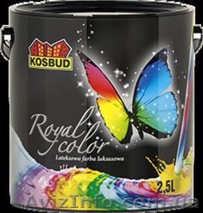 Латексная краска люкс ROYAL-COLOR #1623873