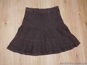 Юбка H&M микровельвет  2 шт #1623645