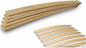 Недорого ортопедические буковые ламели на кровать  #1627124