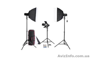 Продам набор студийного света. Портативный комплект. Фотовспышка #1626586