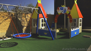 Коттеджи «Eau Claire Azov» на Бердянской косе. Закрытая,  охр-я терр-я #1625380