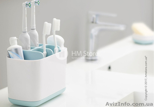 Подставка для зубных щеток Джозеф Джозеф,  Голубой #1625375