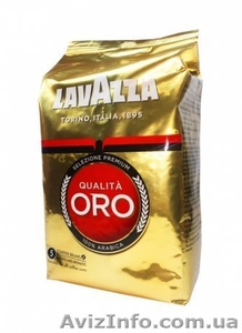 Оригинальный кофе в зернах Lavazza Qualita Oro 1 кг. #1625219