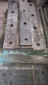 Продаю ножи гильотинные L- 810 мм ,   H -125 мм,   B- 32 мм  #1580362