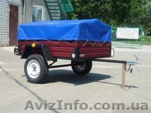 прицеп Лев 1.3*1.6 с гарантией,  в росстрочку 0%,  в Зеленьках #1626021