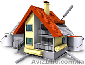 Ремонт будинків,  квартир. Будівельні роботи.  #1626215