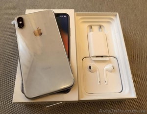 IPhone X 128GB Neverlock Silver! В Хорошем состоянии 4+ #1630308