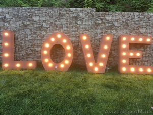 Продам объёмные световые буквы. #1629536