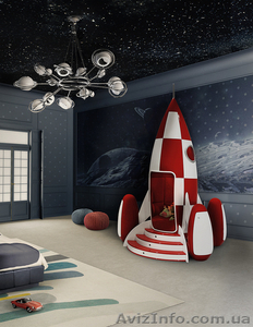 Итальянская мебель для детских комнат: кроватки,  кровати,  пеленальные столики #1630590