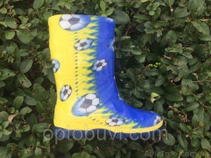 Сапоги детские резиновые мячи литма оптом ШУЗ-ХХОЛЛ #1631098