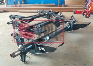 Качественная ось на прицеп,  комплектующие #1629582