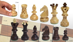 Деревянные польские шахматы опт Амбассадор арт. 2000 купить,  продаем #1629802