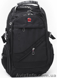 Супер рюкзак Swiss Bag для бизнеса и школы. Супер цена + армейские часы #1628497