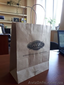 Бумажные пакеты с крафтовой бумаги #1628713