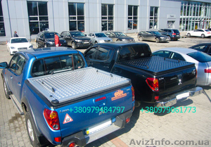 Крышка Кузова Mitsubishi L200 Пикап. Тюнинг L200. Трехсекционная Крышка Пикапа.  #1630863