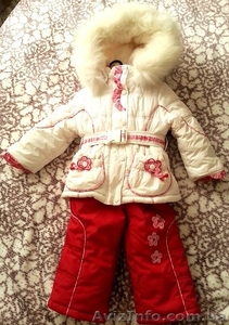 Полукомбинезон зимний  для девочки #1631270