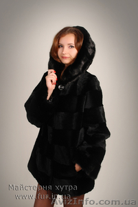   Шуба мех бобер.  пошив  из меха бобра. #1500924