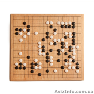 Настольная игра Го: доска 19х19/13х13,  камни черные,  белые,  продам #1633056