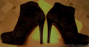 Ботильоны замшевые,  38 р. #1632881