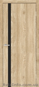 Дверь межкомнатная Сити дуб саванна #1633638