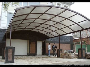 Сварные автонавесы,  перила,  решетки,  козырьки,  ворота,  калитки #1634304