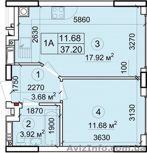 Срочно!Продажа! 1-ая Квартира Петровский Квартал!  #1636077