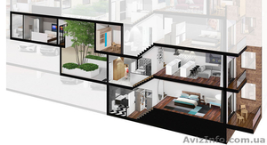 4-к квартира с паркингом в клубном доме GARDENHOUSE,  ст.м.Голосеевская #1634871