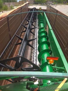 Продам жатку John Deere,  тележку и лифтер на жатку #1638276