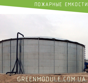 Сталеві пожежні резервуари більшого обсягу #1636999