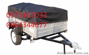 Прицеп легковой новый усиленный #1637897