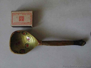 Ложка деревянная. 1916 год. #1639406