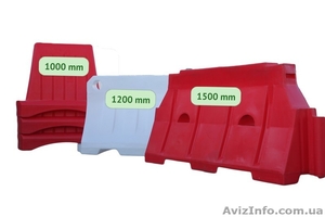 Пластиковые дорожные блоки #1104977