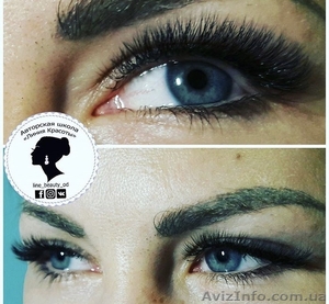 Обучающие курсы “Наращивание ресниц”,  “Бровист” #1637499