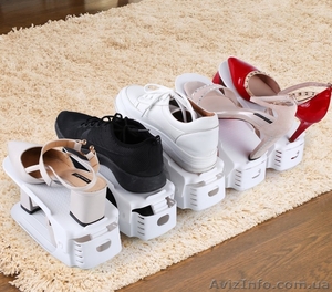 Подставка для обуви двойная. Органайзер для обуви #1641798