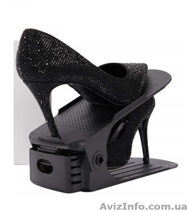 Подставка для обуви,  органайзер. Пластиковый органайзер для обуви #1642280