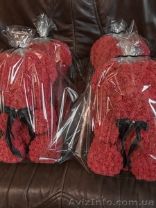  Купить, продам   мишку   из 3D роз (TEDDY BEAR) в Ивано-Франковске #1641509