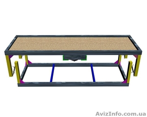 Вибростол для производства тротуарной плитки,  памятников,  заборов. #1641049