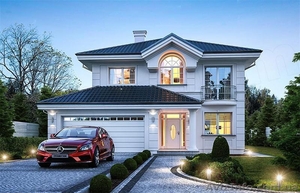 Проект дома от 150 грн/м2. Индивидуальное проектирование домов,  коттеджей. #1643889