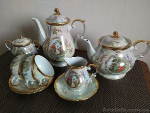 Чайный сервиз Мадонна Oscar Schlegelmilch,  оригинал,  ГДР  #1644139