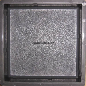 Формы для тротуарной плитки Кирпич дорожный шагрень 6 см #1644888