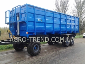 ПРИЦЕП ТРАКТОРНЫЙ САМОСВАЛЬНЫЙ,  ЗЕРНОВОЗ ПТС-12 #1645013