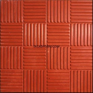 Формы для тротуарной плитки квадрат Шоколадка #1644848