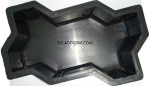 Формы для тротуарной плитки Волна гладкая #1644895