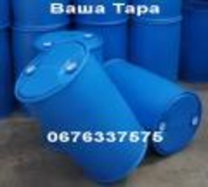 Бочка пластиковая пищевая  200 л. бу #1647464
