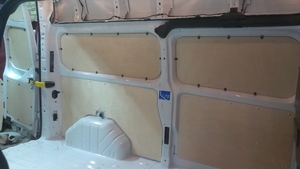 Обшивка грузового отсека микроавтобусов, утепление #1648854