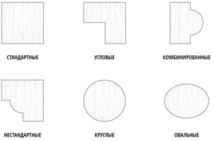 ДУБОВАЯ прямоугольная столешница из массива от производителя ОПТОМ #1649630